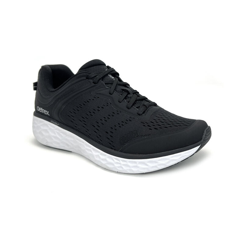 MEN'S AETREX CHASE ARCH SUPPORT SNEAKER | BLACK