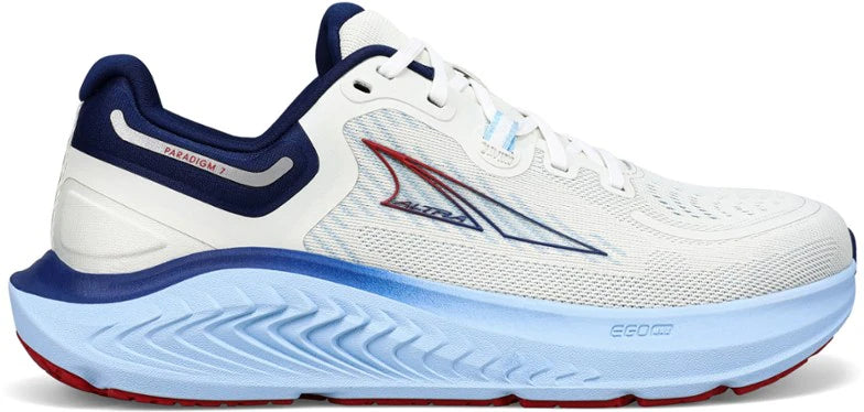 WOMEN'S ALTRA PARADIGM 7  WHITE / BLUE – Randy's Shoes