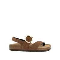 WOMENS NAOT BALTIMORE SANDAL | BROWN CEDAR SUEDE