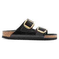 WOMEN'S BIRKENSTOCK ARIZONA BIG BUCKLE SANDAL | HIGH SHINE BLACK