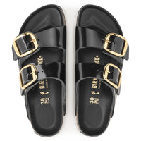 WOMEN'S BIRKENSTOCK ARIZONA BIG BUCKLE SANDAL | HIGH SHINE BLACK