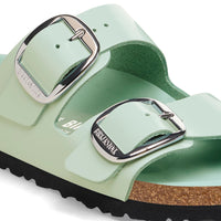 WOMEN'S BIRKENSTOCK ARIZONA BIG BUCKLE | HIGH SHINE SURF GREEN