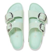 WOMEN'S BIRKENSTOCK ARIZONA BIG BUCKLE | HIGH SHINE SURF GREEN