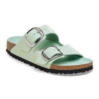 WOMEN'S BIRKENSTOCK ARIZONA BIG BUCKLE | HIGH SHINE SURF GREEN