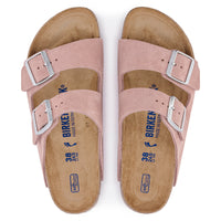 UNISEX BIRKENSTOCK ARIZONA SOFT FOOT BED | PINK CLAY