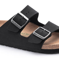 UNISEX BIRKENSTOCK ARIZONA VEGAN BIRKIBUC | BLACK