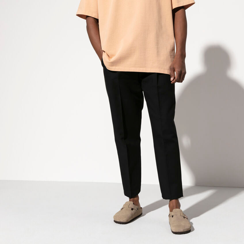 UNISEX BIRKENSTOCK BOSTON SOFT FOOT BED | TAUPE – Randy's Shoes