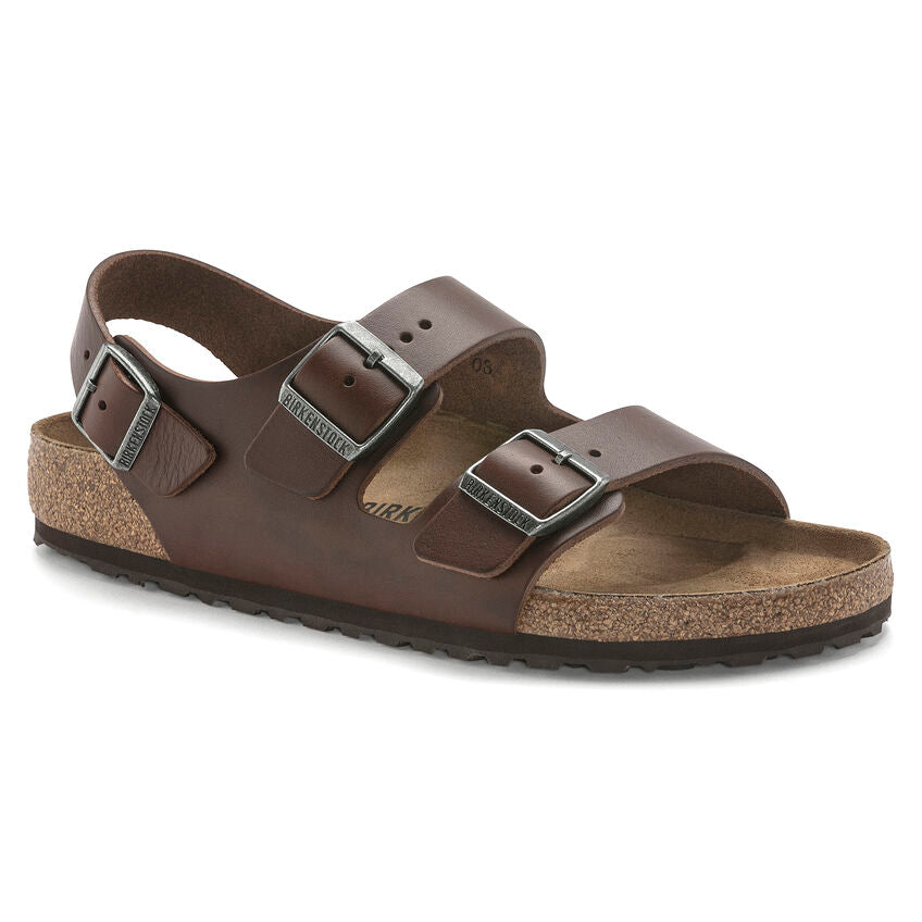 MEN'S BIRKENSTOCK MILANO GRIP | VINTAGE ROAST LEATHER