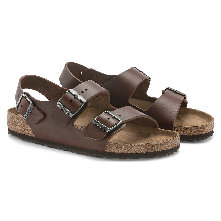 MEN'S BIRKENSTOCK MILANO GRIP | VINTAGE ROAST LEATHER