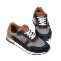 MEN'S NAOT BOOST | BLUE | BROWN COMBO