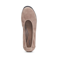 WOMEN'S AETREX BRIANNA BALLET FLAT | TAUPE