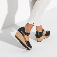 WOMEN'S PAPILLIO BY BIRKENSTOCK MARY WEDGE SANDAL | BLACK