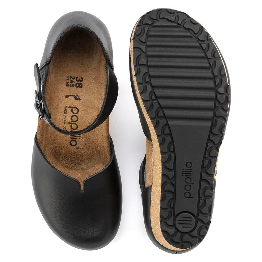 WOMEN'S PAPILLIO BY BIRKENSTOCK MARY WEDGE SANDAL | BLACK