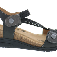 WOMEN'S BIZA SAINT SANDAL | BLACK MULTI