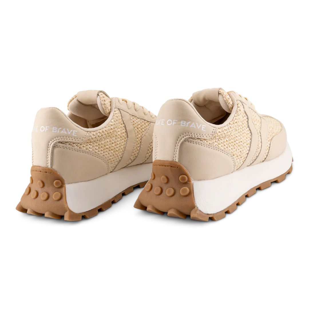 WOMEN'S C.O.B by CULTURE OF BRAVE HOPE SNEAKER | ECRU / ECRU WINGS