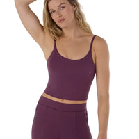 WOMEN'S TAVI SOFT TEC ZIP JOGGER | BORDEAUX MELANGE