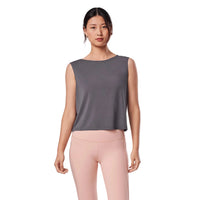 WOMEN'S TAVI DRAPED BACK TANK | GLACIAL