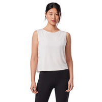 WOMEN'S TAVI DRAPED BACK TANK | OAT
