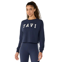 WOMEN'S TAVI LONG SLEEVE RAGLAN | NAVY