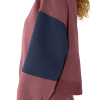 WOMEN'S TAVI HALF ZIP PULLOVER | DEEP EMBER NAVY