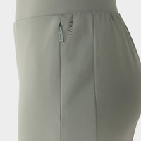 WOMEN'S TAVI MODERN ZIP JOGGER | LEAF