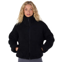 WOMEN'S TAVI TEDDY COAT | EBONY