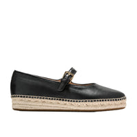 WOMEN'S COLE HAAN CLOUDFEEL ASBURY MARY JANE BALLET FLATS | BLACK LEATHER