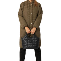 WOMEN'S ILSE JACOBSEN BRAIDED HANDBAG | BLACK