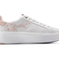 WOMEN'S COLE HAAN GRANDPRØ TOPSPIN SNEAKER | WHITE / CHERRY BLOSSOM