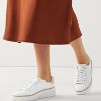 WOMEN'S COLE HAAN GRANDPRØ TOPSPIN SNEAKER | WHITE / CHERRY BLOSSOM