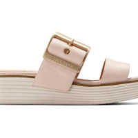 WOMEN'S COLE HAAN ØRIGINAL GRAND PLATFORM SLIDE | SANDOLLAR / IVORY