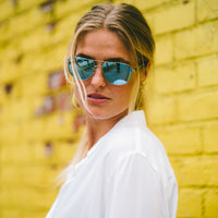 UNISEX REVO CONRAD | CHROME | BLUE WATER