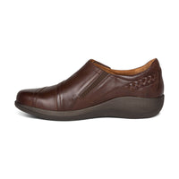 WOMEN'S AETREX KARINA MONK STRAP | BROWN