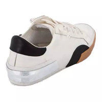 WOMEN'S DOLCE VITA ZINA SNEAKER | WHITE / BLACK