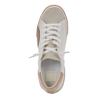 WOMEN'S DOLCE VITA ZINA SNEAKER | WHITE / TAN