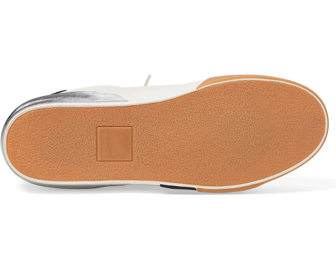 WOMEN'S DOLCE VITA ZINA SNEAKER | WHITE / BLACK