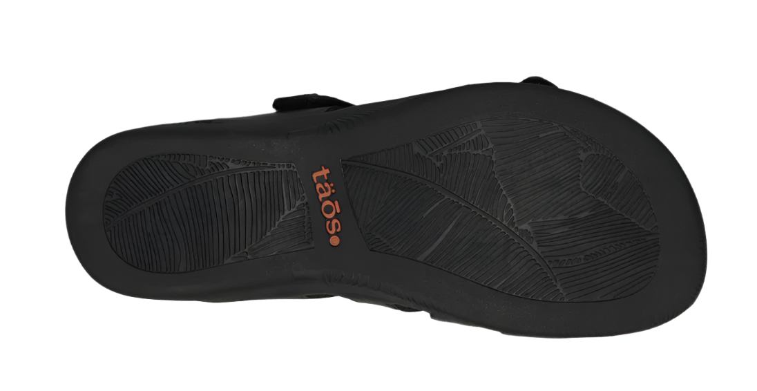WOMEN'S TAOS DOUBLE U SANDAL | BLACK