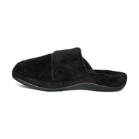 WOMEN'S AETREX MANDY CLOSED TOE SLIPPER | BLACK