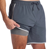 MEN'S FREE FLY LINED DOWNSHORE TRUNK | STORM CLOUD