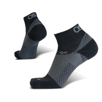 UNISEX OS1ST PLANTAR FASCIITIS SOCKS 1/4 CREW | BLACK