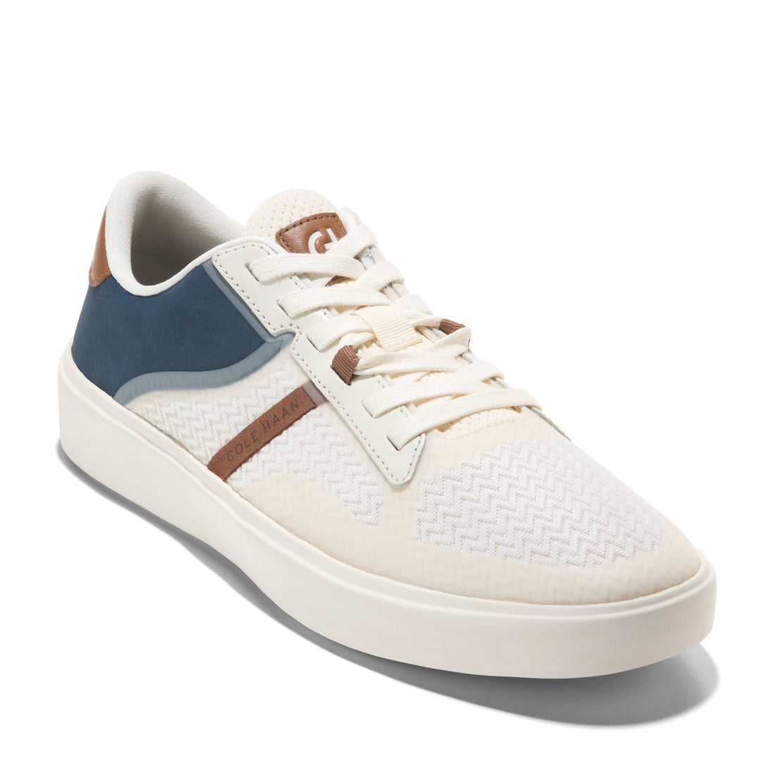 MEN'S COLE HAAN GRAND CROSSCOURT WINNER SNEAKER | IVORY / NAVY BLAZER