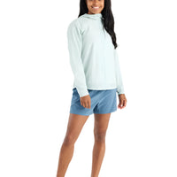 WOMEN'S FREE FLY HEADWIND JACKET | TIDE POOL