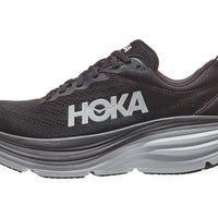 MEN'S HOKA BONDI 8 | BLACK / WHITE