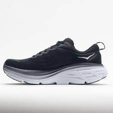 WOMEN'S HOKA BONDI 8 | BLACK / WHITE