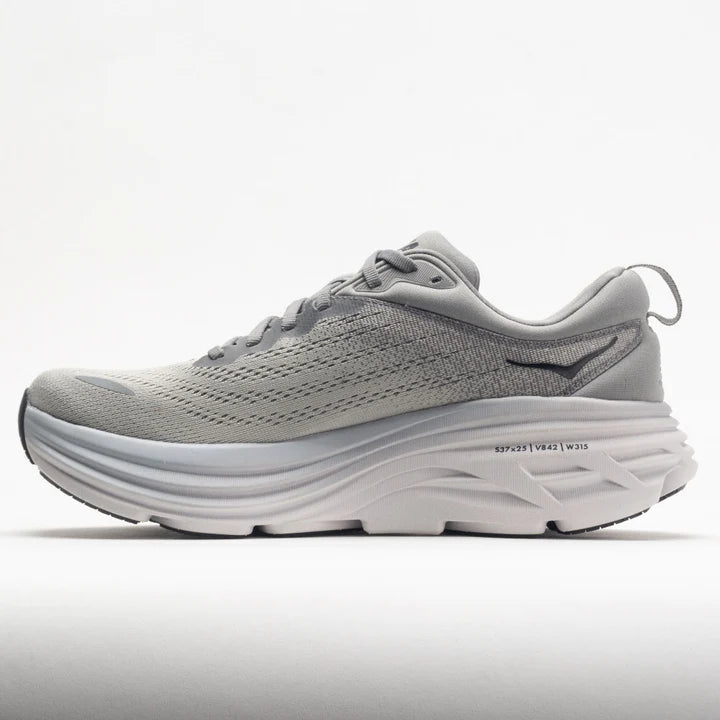 MEN'S HOKA BONDI 8 | SHARKSKIN / HARBOR MIST – Randy's Shoes