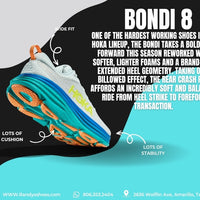 WOMEN'S HOKA BONDI 8 | BLACK / WHITE