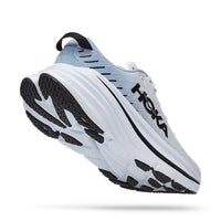 MEN'S HOKA BONDI X | BLANC DE BLANC / BLUE FOG