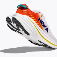 MEN'S HOKA BONDI X | BLANC DE BLANC / FLAME