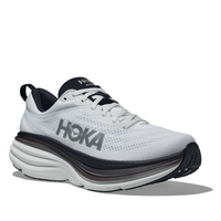 MEN'S HOKA BONDI 8 | WHITE / BLACK