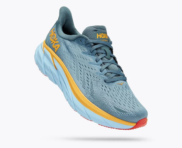 Hoka One One Men's Clifton 9 GTX - Dazzling Blue/Evening Sky